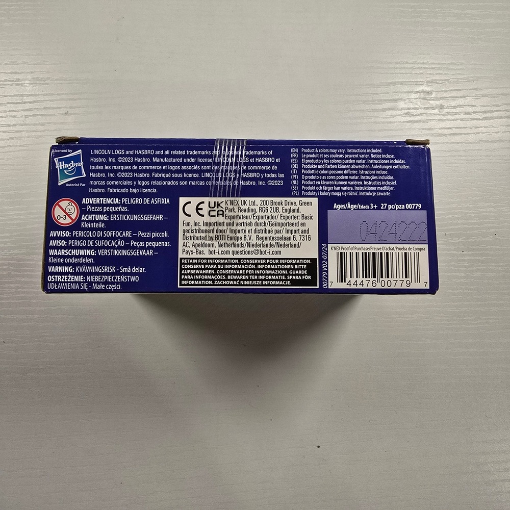 Lincoln Logs Mini Classics Mini Home Building Set 27 Pieces Real Wood Ages 3+